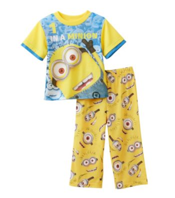 UPC 886166836925 product image for Despicable Me® Boys' 2T-10 2-Piece Minion Pajama Set | upcitemdb.com