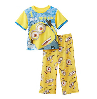 UPC 886166836949 product image for Despicable Me® Boys' 2T-10 2-Piece Minion Pajama Set | upcitemdb.com
