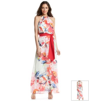 vince camuto floral maxi dress