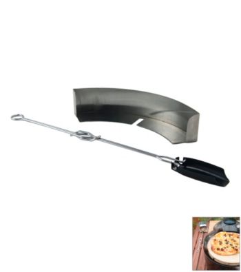 Charcoal Buddy? Pizza Oven Wood Pellet Smoker and Shovel