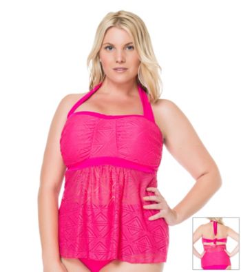 jessica simpson plus size swimwear