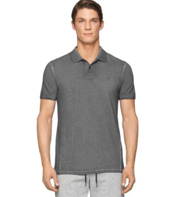 UPC 712683559927 product image for Calvin Klein Jeans Men's Short Sleeve Pigment Dye Polo | upcitemdb.com