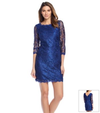 Adrianna PapellÂ® Lace Cocktail Dress