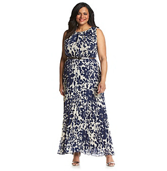 UPC 689886890112 product image for Jessica Howard® Plus Size Floral Maxi Dress | upcitemdb.com