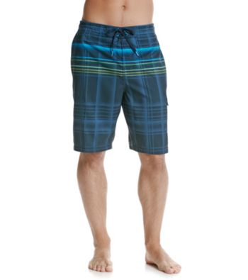 UPC 786096576215 product image for Speedo&reg; Men's Plaid E-Board Short | upcitemdb.com