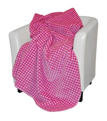 UPC 025534109487 product image for Denali® Gingham Reversible Acrylic Blanket Throw | upcitemdb.com