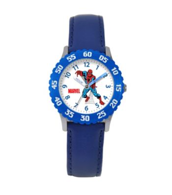 UPC 843231060319 product image for Marvel® Boys' Spider-Man Blue Time Teacher Watch | upcitemdb.com