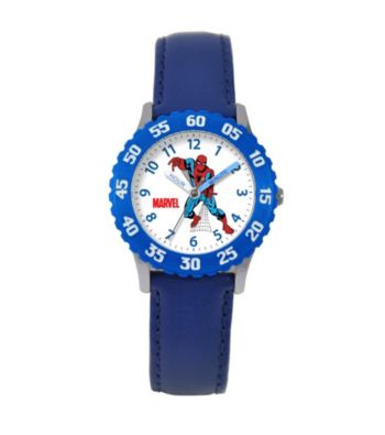UPC 843231060319 product image for Marvel® Boys' Spider-Man Blue Time Teacher Watch | upcitemdb.com
