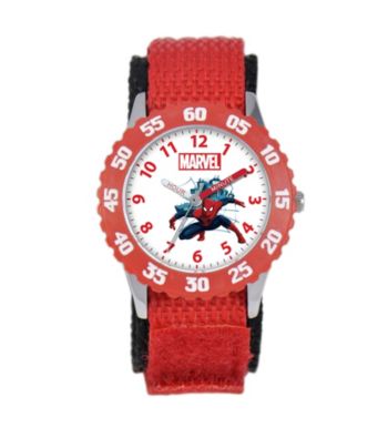 UPC 843231062733 product image for Marvel® Boys' Spider-Man Red Time Teacher Watch | upcitemdb.com
