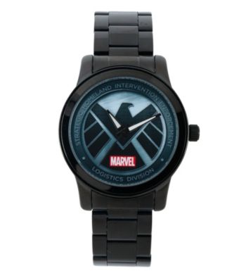 UPC 843231079380 product image for Marvel® Agent of Shield Men's Casual Black Watch | upcitemdb.com