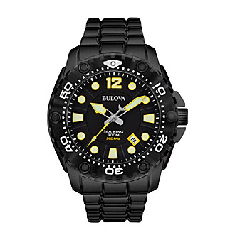 Bulova&reg; Men's Black Sport Watch
