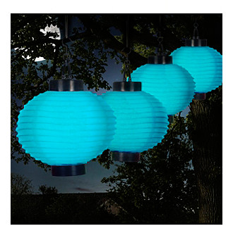 Pure Garden Outdoor LED Solar Lanterns