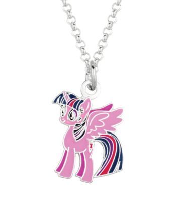 UPC 848762020429 product image for My Little Pony Silver Plated Girls' Twilight Sparkle Pendant Necklace | upcitemdb.com