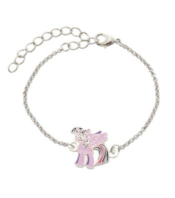 UPC 848762023260 product image for My Little Pony Silver Plated Girls' Twilight Sparkle Chain Bracelet | upcitemdb.com