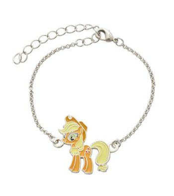 UPC 848762023314 product image for My Little Pony Silver Plated Girls' Apple Jack Chain Bracelet | upcitemdb.com