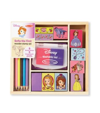 UPC 000772071796 product image for Melissa & Doug® Sofia The First Wooden Stamp Set | upcitemdb.com