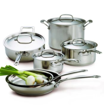 Cuisinart Chef's Classic™ Stainless Steel 10-Piece Cookware Set