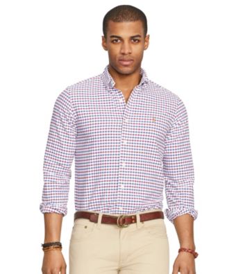 UPC 889425069577 product image for Polo Ralph Lauren® Men's Long Sleeve Check Button Down Shirt | upcitemdb.com