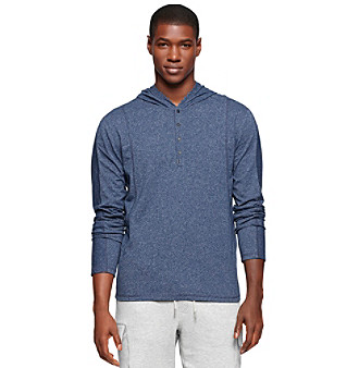 UPC 712683622997 product image for Calvin Klein Jeans Men's Big & Tall Long Sleeve Knit Henley Hoodie | upcitemdb.com