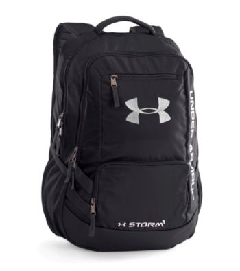 Under Armour&reg; Hustle Black Backpack
