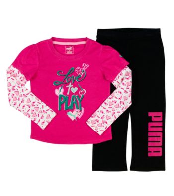 UPC 888822148519 product image for PUMA® Baby Girls' 3-24 Month Love To Play Set | upcitemdb.com