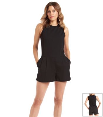 michael kors black romper