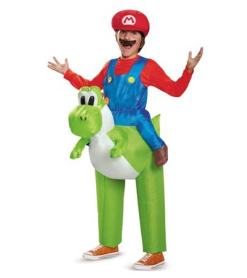 Nintendo Super Mario Bros&reg; Mario Riding Yoshi Inflatable