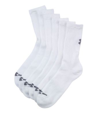 UPC 783466311360 product image for Under Armour® Men's 6-Pack Charged Cotton® Crew Socks | upcitemdb.com