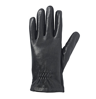 UPC 022653271521 product image for Isotoner Signature® Smartouch Stretch Leather with Partial Back Gather Glove | upcitemdb.com