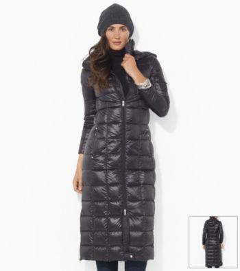 ralph lauren maxi down coat