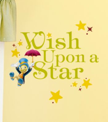 RoomMates Disney&reg; Wish Upon a Star Peel & Stick Wall 