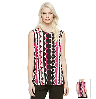 UPC 039372240875 product image for Vince Camuto® Retro Dots Blouse | upcitemdb.com