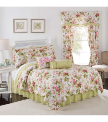 Waverly&reg; Emma's Garden Reversible Quilt Set