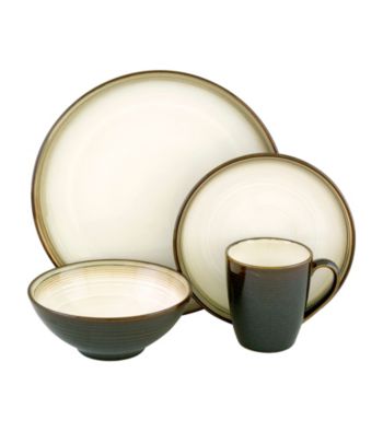 Sango Jetta Black 16-pc. Dinnerware Set
