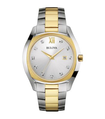 Bulova&reg; Women's Diamond Two Tone Watch