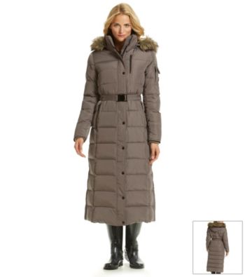 michael kors full length coat