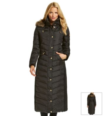 michael kors full length coat
