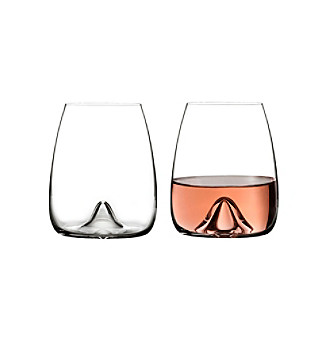 Waterford Elegance Set Of Two Stemless Wine Glasses