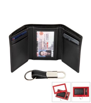 UPC 084971937985 product image for Perry Ellis® Men's Pebbled Leather Trifold Wallet | upcitemdb.com