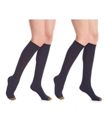 gold toe women's knee high socks