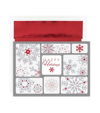 UPC 662790038283 product image for Snowflake Collage Boxed Holiday Greeting Cards | upcitemdb.com