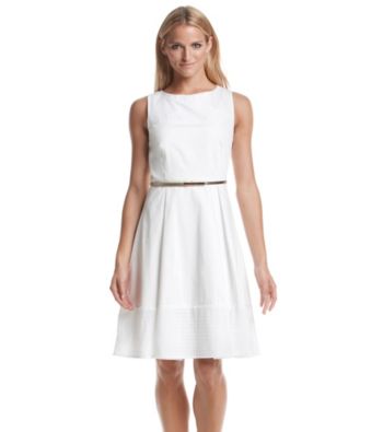 UPC 888738218177 product image for Calvin Klein Belted Dress | upcitemdb.com
