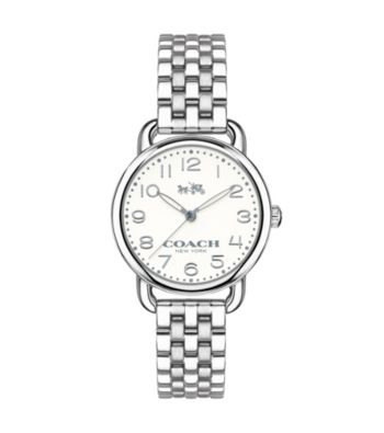 UPC 885997158374 product image for COACH DELANCY SILVERTONE WATCH | upcitemdb.com