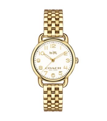 UPC 885997158381 product image for COACH DELANCY GOLDTONE WATCH | upcitemdb.com