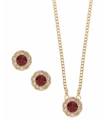 UPC 013742120196 product image for Givenchy® Goldtone Earrings and Necklace Set | upcitemdb.com