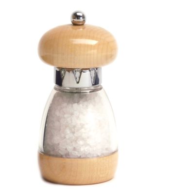 William Bounds Natural Bamboo Mushroom Salt Mill