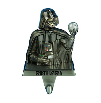 UPC 086131337161 product image for Kurt Adler Star Wars® Gun Metal-Plated Darth Vader Stocking Hanger | upcitemdb.com