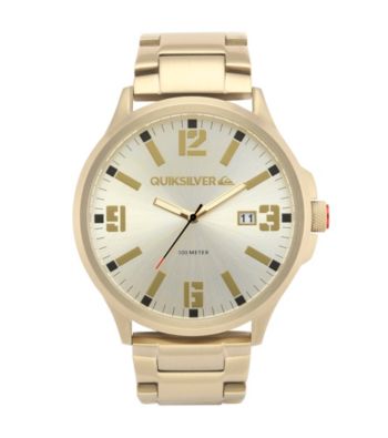 UPC 086702563739 Men s Quiksilver The Beluka Bracelet Watch 52mm Gold upcitemdb