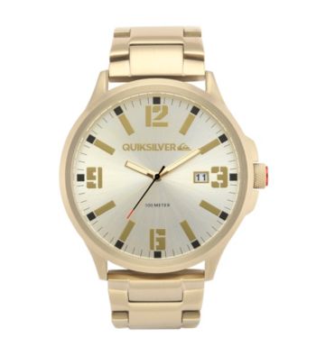 UPC 086702563739 Men s Quiksilver The Beluka Bracelet Watch 52mm Gold upcitemdb