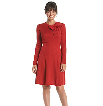 UPC 689886792188 product image for Jessica Howard® Petites' Fit And Flare Sweater Dress | upcitemdb.com